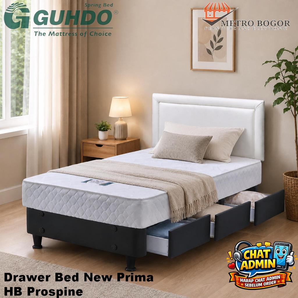 Spring bed Laci New Prima HB Prospine full set - Guhdo Springbed