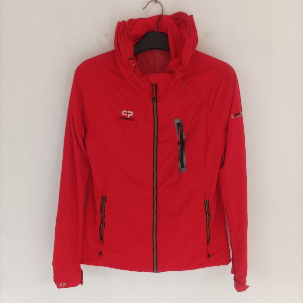CENTER POLE JAKET TRACKING WANITA WATERPROOF SIZE M J078