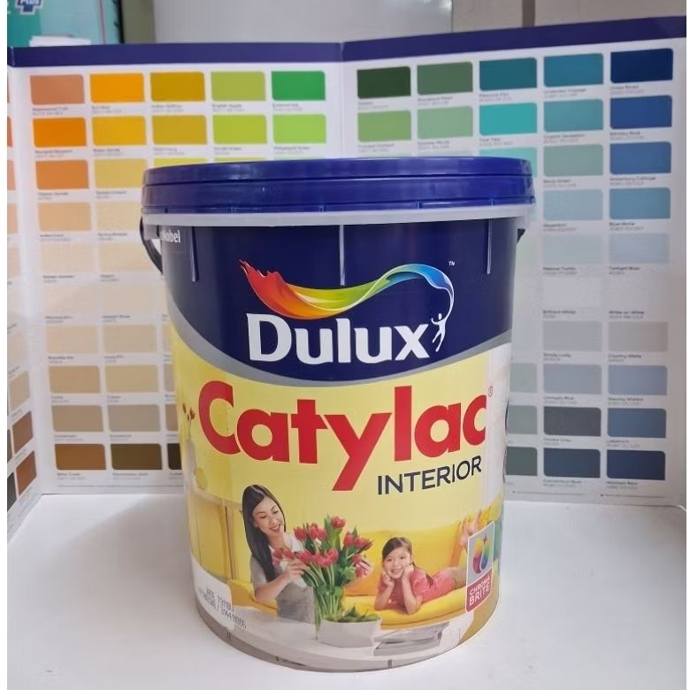 DULUX CATYLAC INTERIOR/CAT TEMBOK DALAM/CAT TEMBOK INTERIOR/CAT TEMBOK DULUX CATYLAC