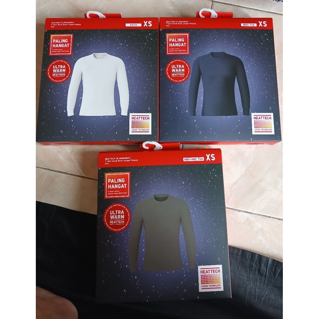 Uniqlo Heattech Ultra Warm Pria (xs only)