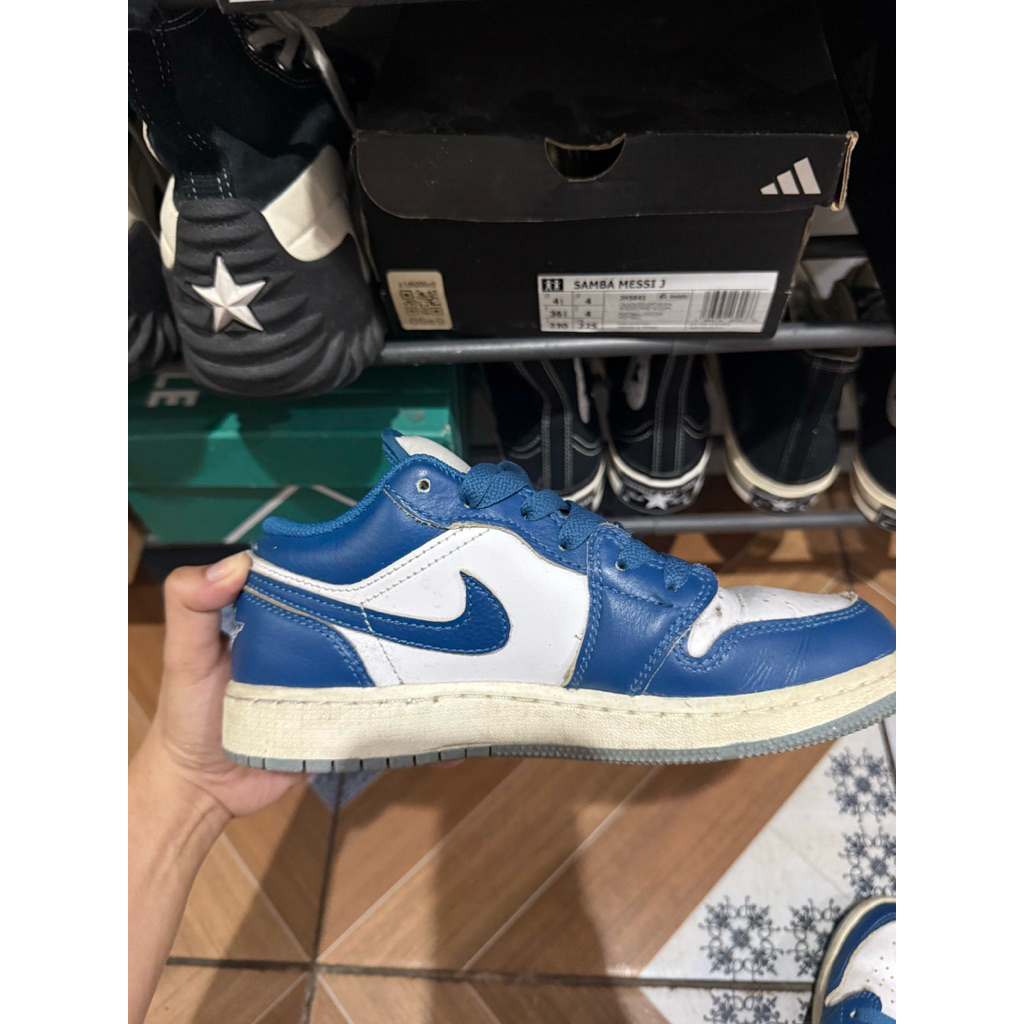 sepatu nike air jordan biru insole 22,5