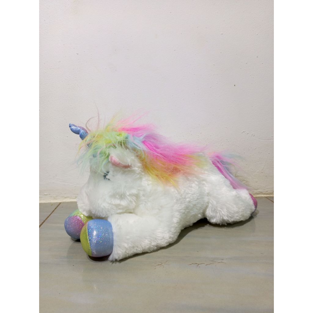 Boneka Kuda Poni,Mainan anak kuda poni berbulu sangat lembut
