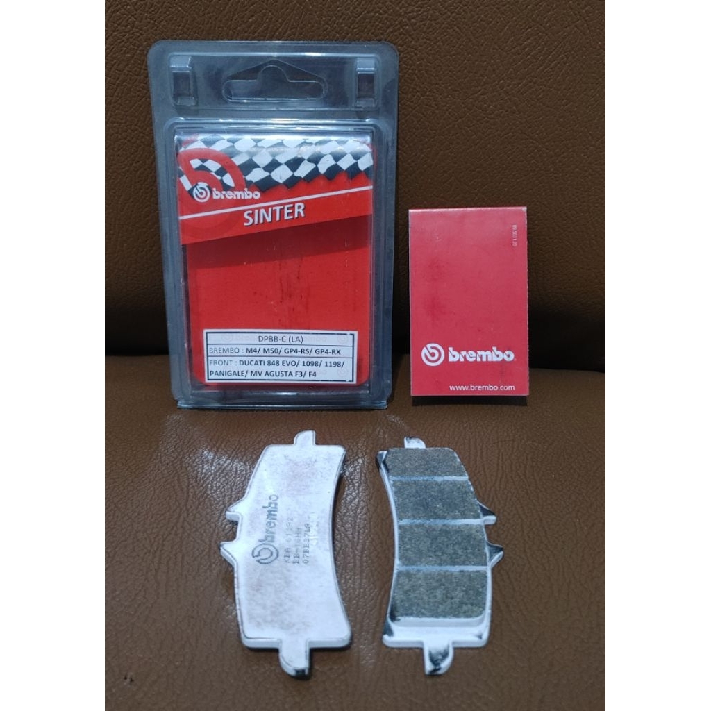 Kampas rem kaliper brembo type sinter M4/M50/GP4-RS/GP4-RX