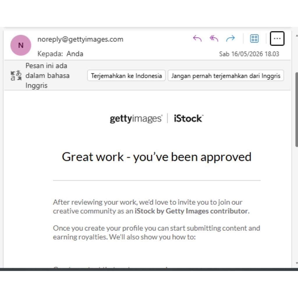 AKUN CONTRIBUTOR GETTY IMAGES / ISTOCK FRESH KOSONG BELUM ISI NAMA