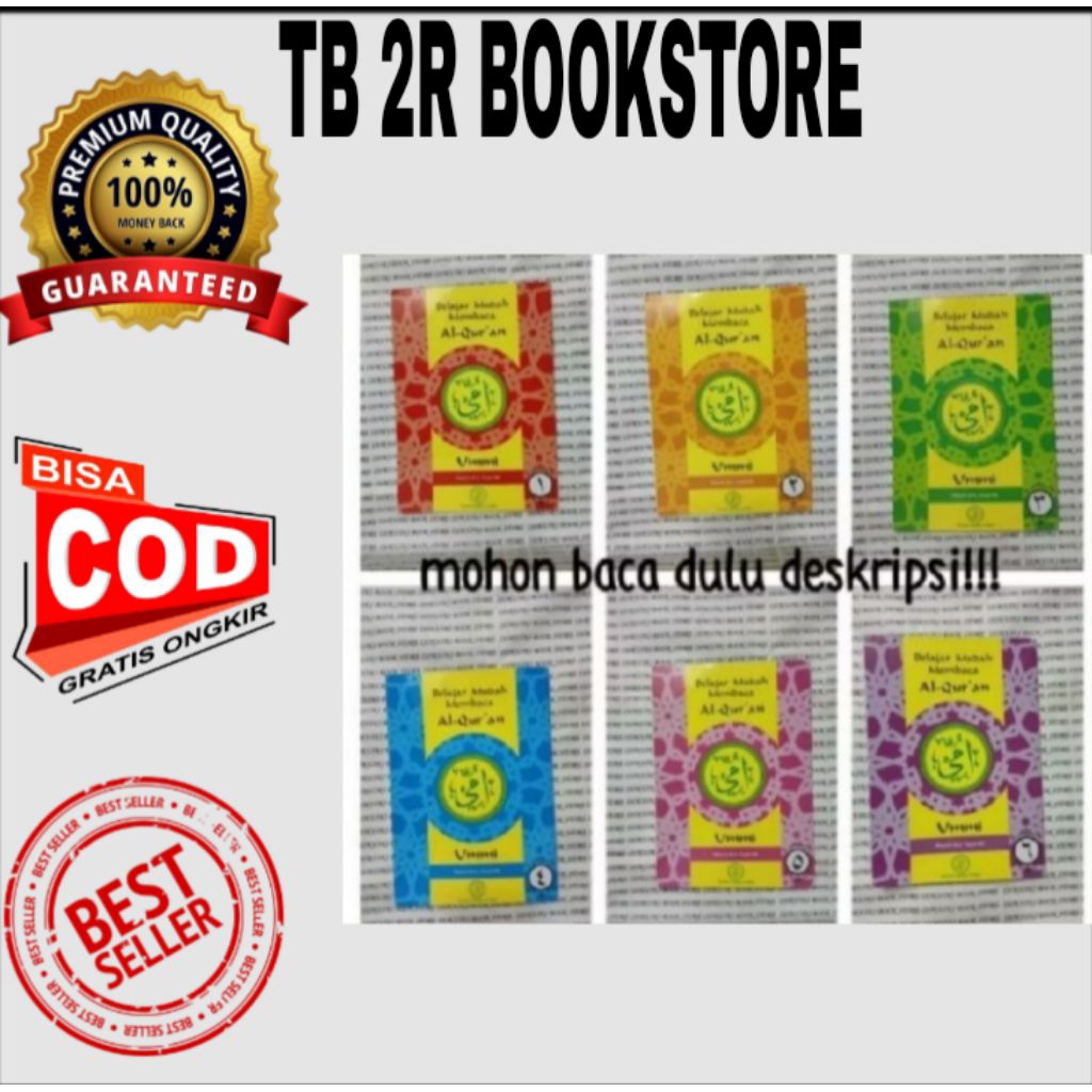 BUKU METODE UMMI jilid 1 sampai 6