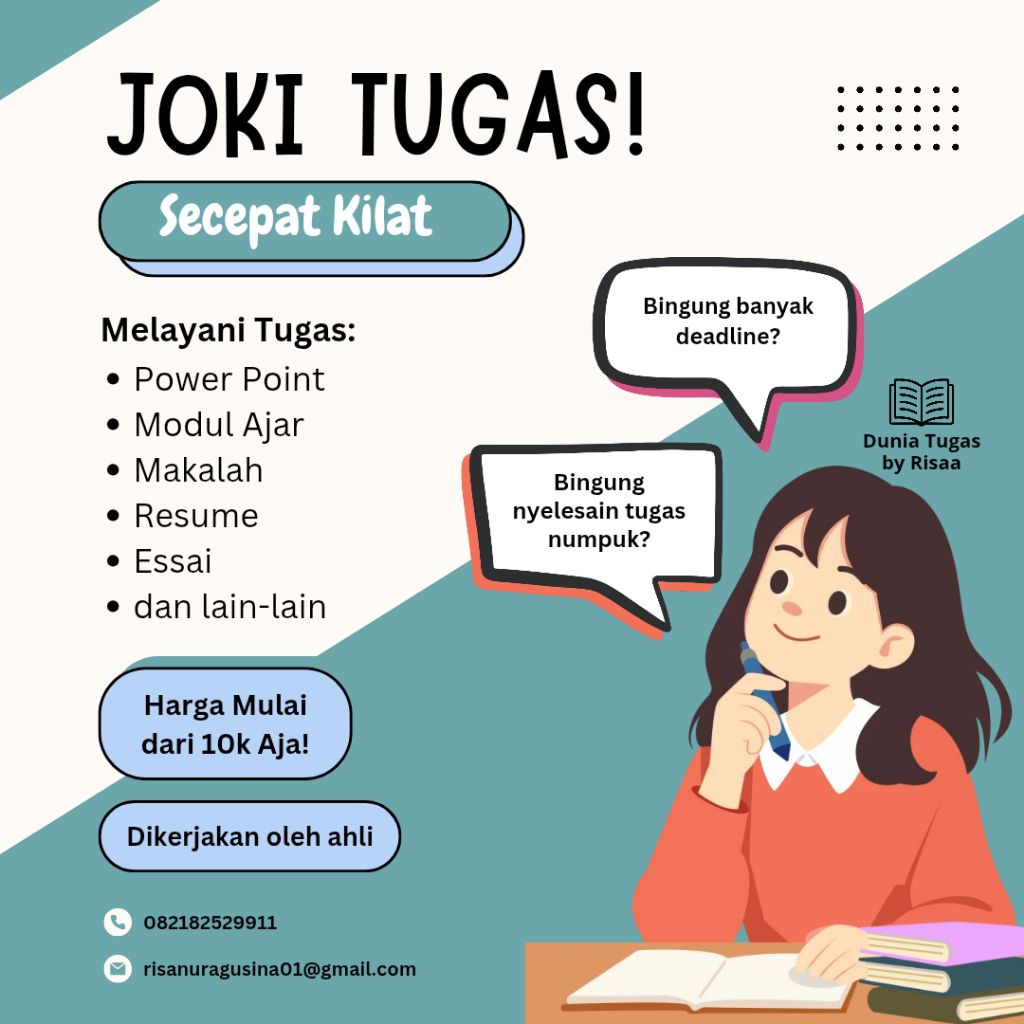 Tugas Sekolah & Kuliah | PPT, Makalah, Modul Ajar