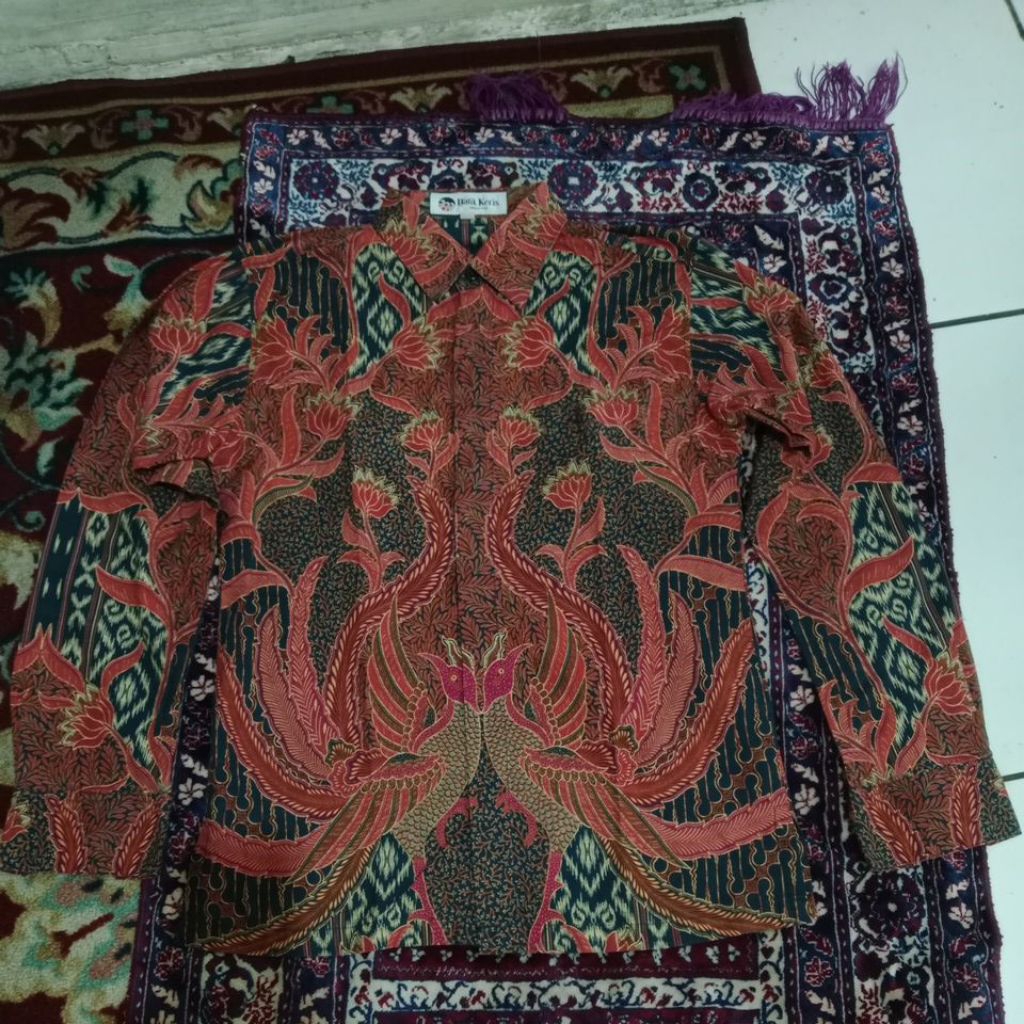 Batik Keris sudah d vermak size 15/S(second)