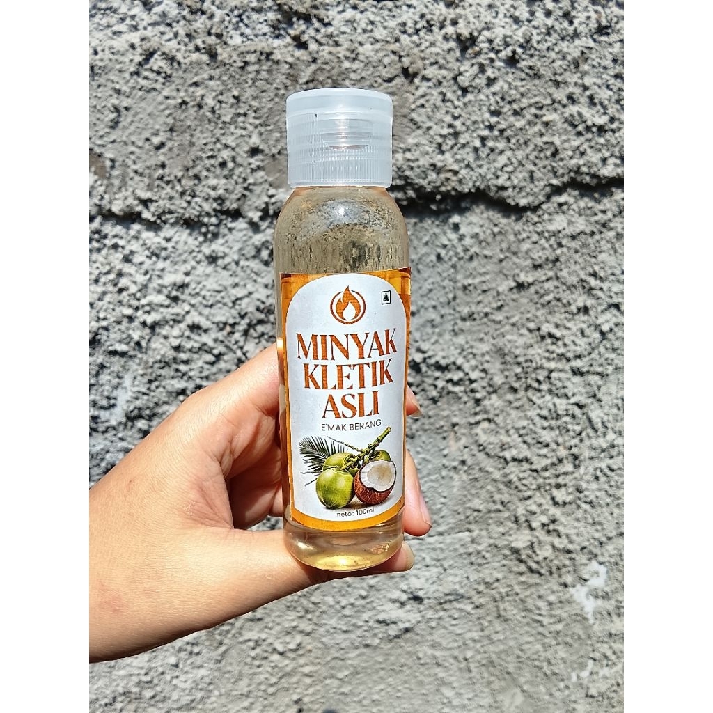 Minyak kletik asli emak berang 100ml