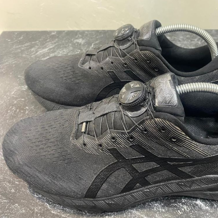 Sepatu Asics JT1000 full black second original