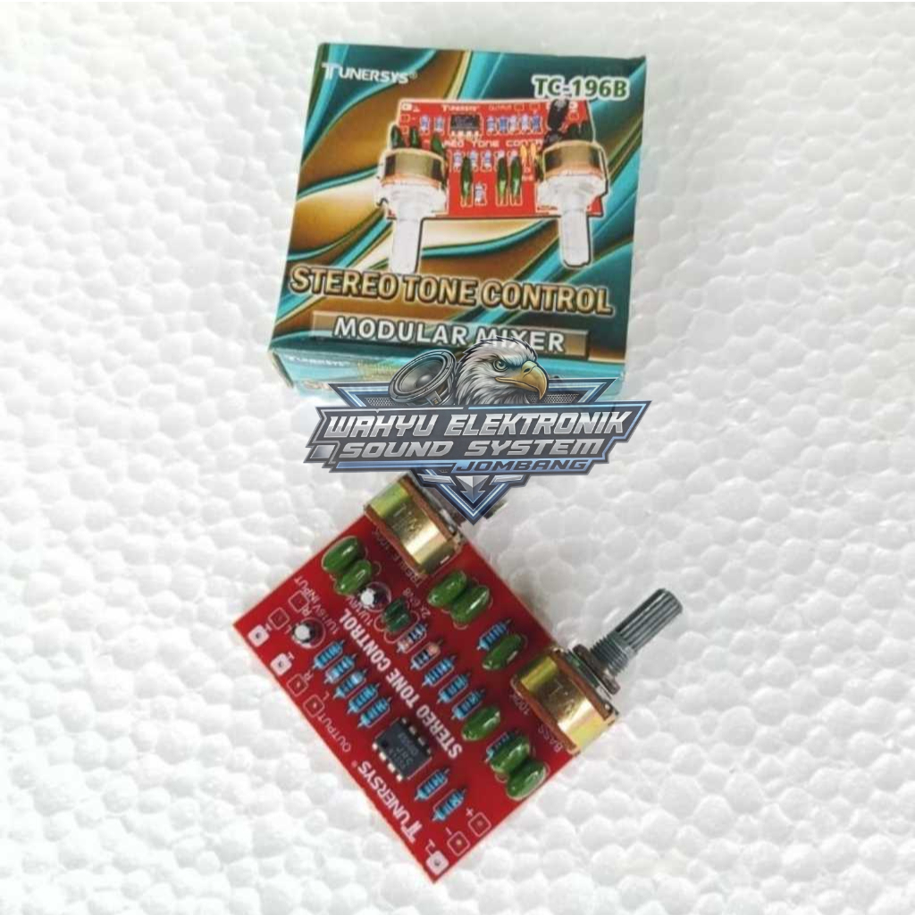 Kit Tone Control Modular Stereo Mixer 2 Potensio By TUNERSYS Ori