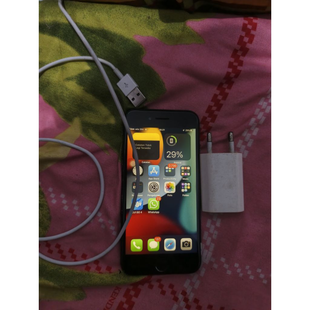 Iphone 7 Second Minus Baca Deskripsi