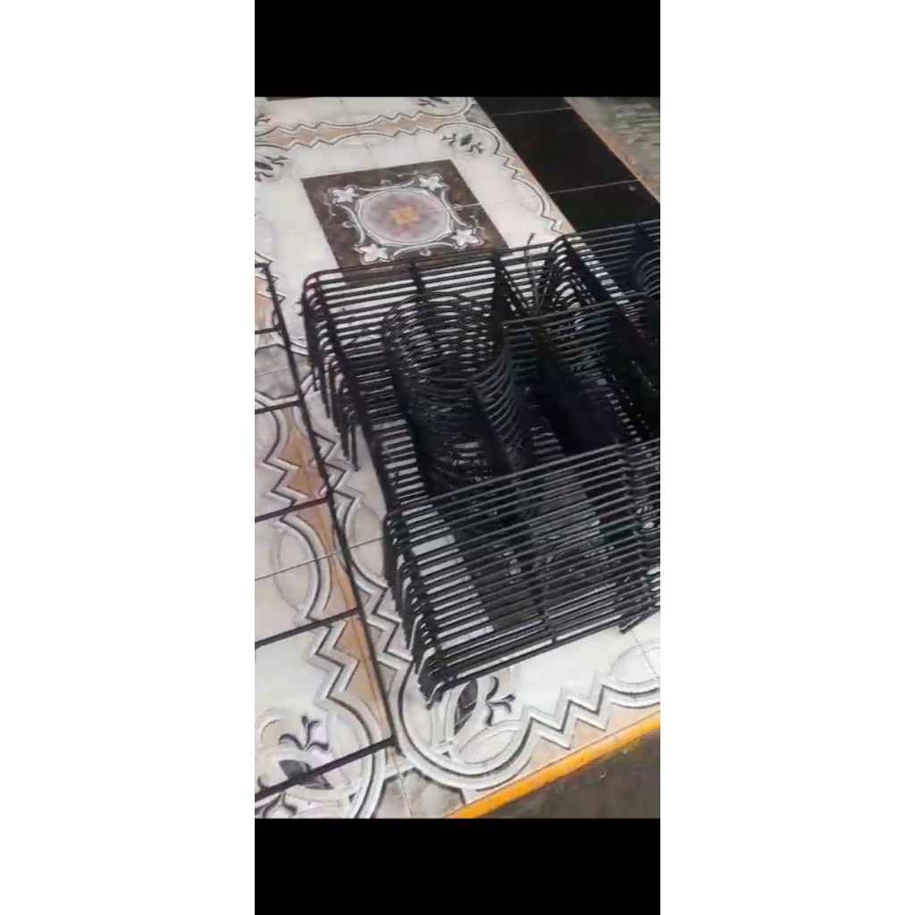 RAK KOMPOR 2 TUNGKU BESI HOLLOW Kuat, awet, anti bengkokBaru 100%