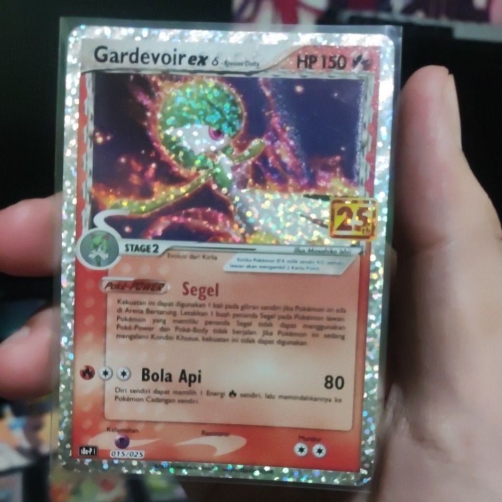 gardevoir 25th anniversary pokemon tcg indo