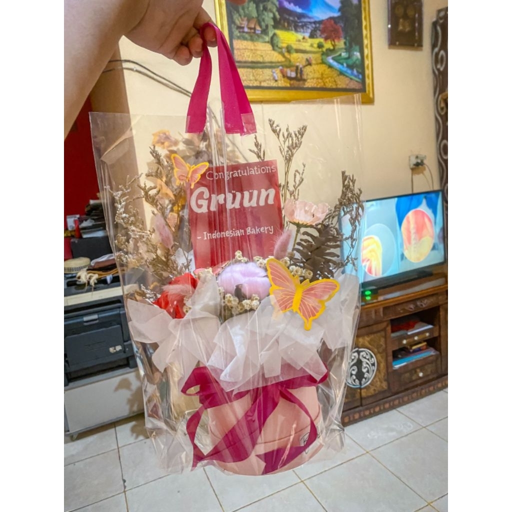 Tas Plastik Untuk Tentengan Bloombox