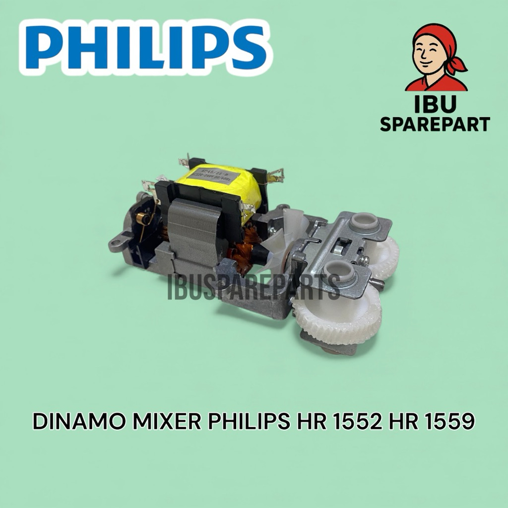 DINAMO MIXER PHILIPS HR 1552 HR 1559 ORIGINAL