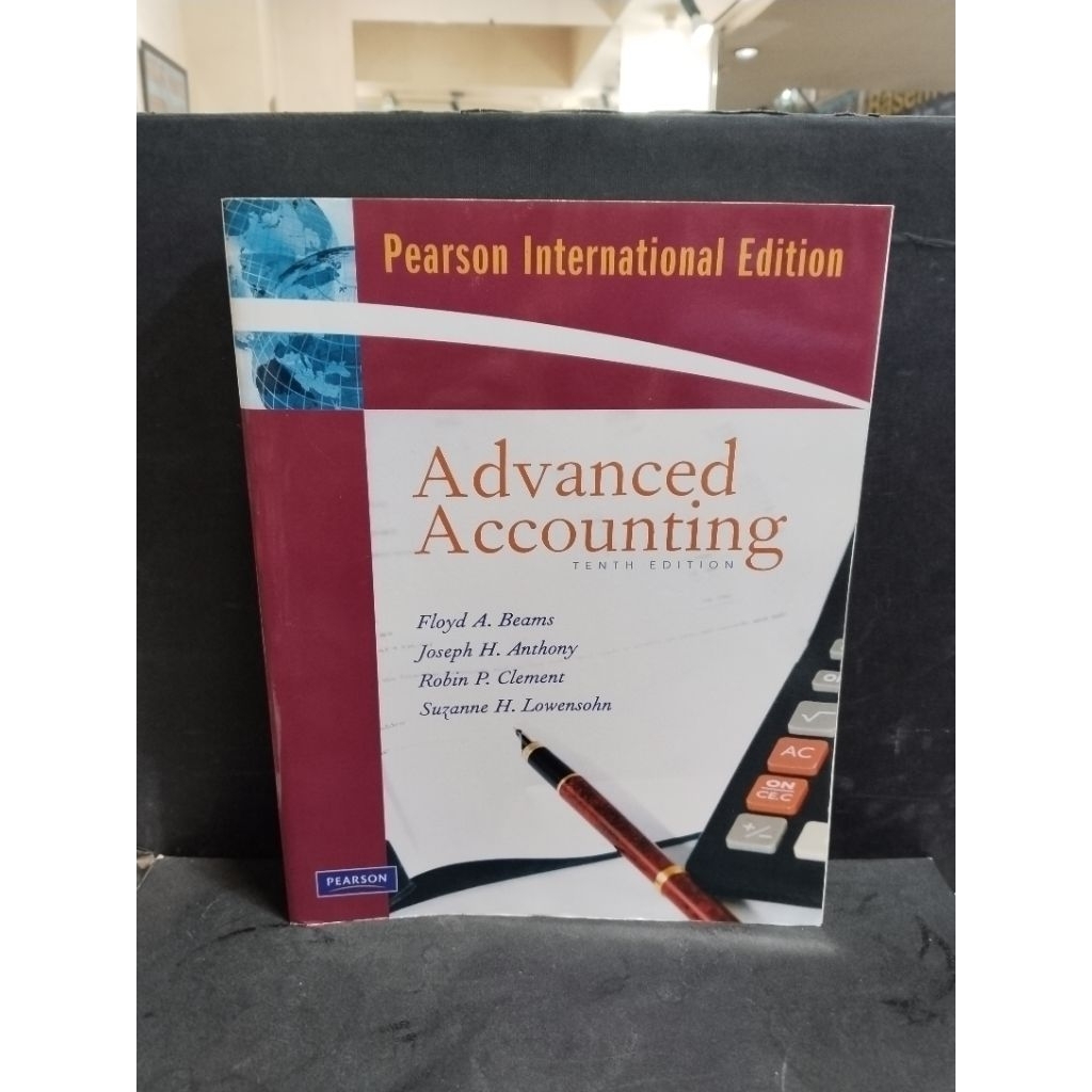 Buku original ADVANCED ACCOUNTING by Floyd A Beams