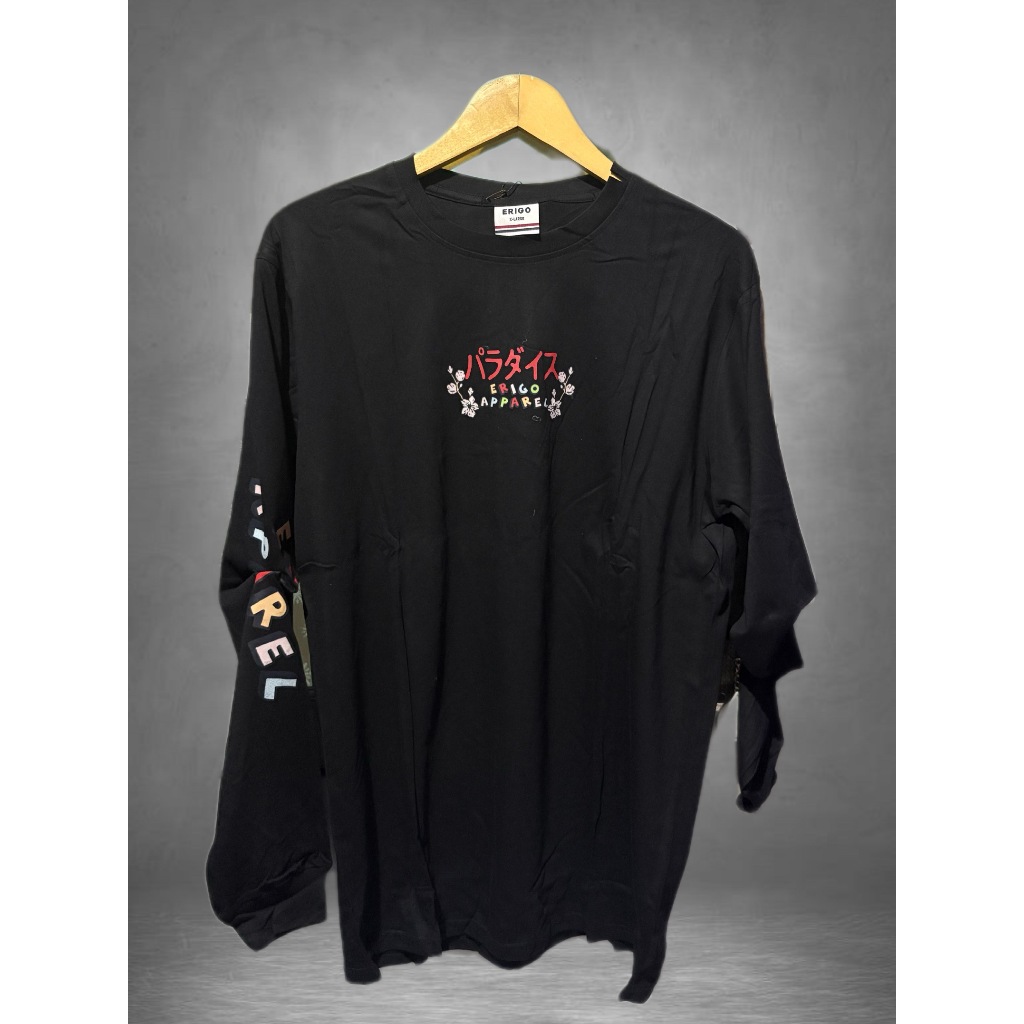 [CLEARANCE SALE] Kaos Erigo Original Paradise T-Shirt – Black