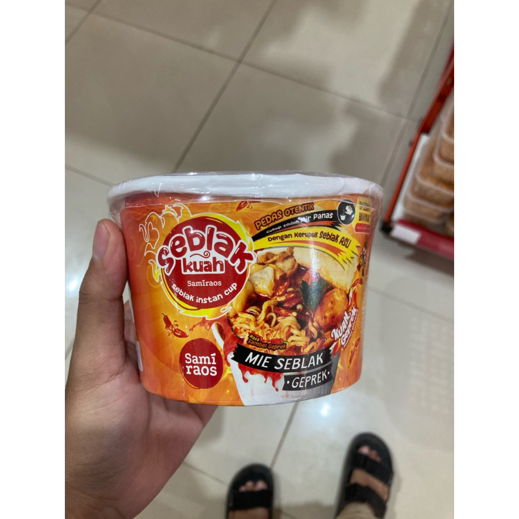 SAMIRAOS - Seblak Kuah - Seblak instant cup