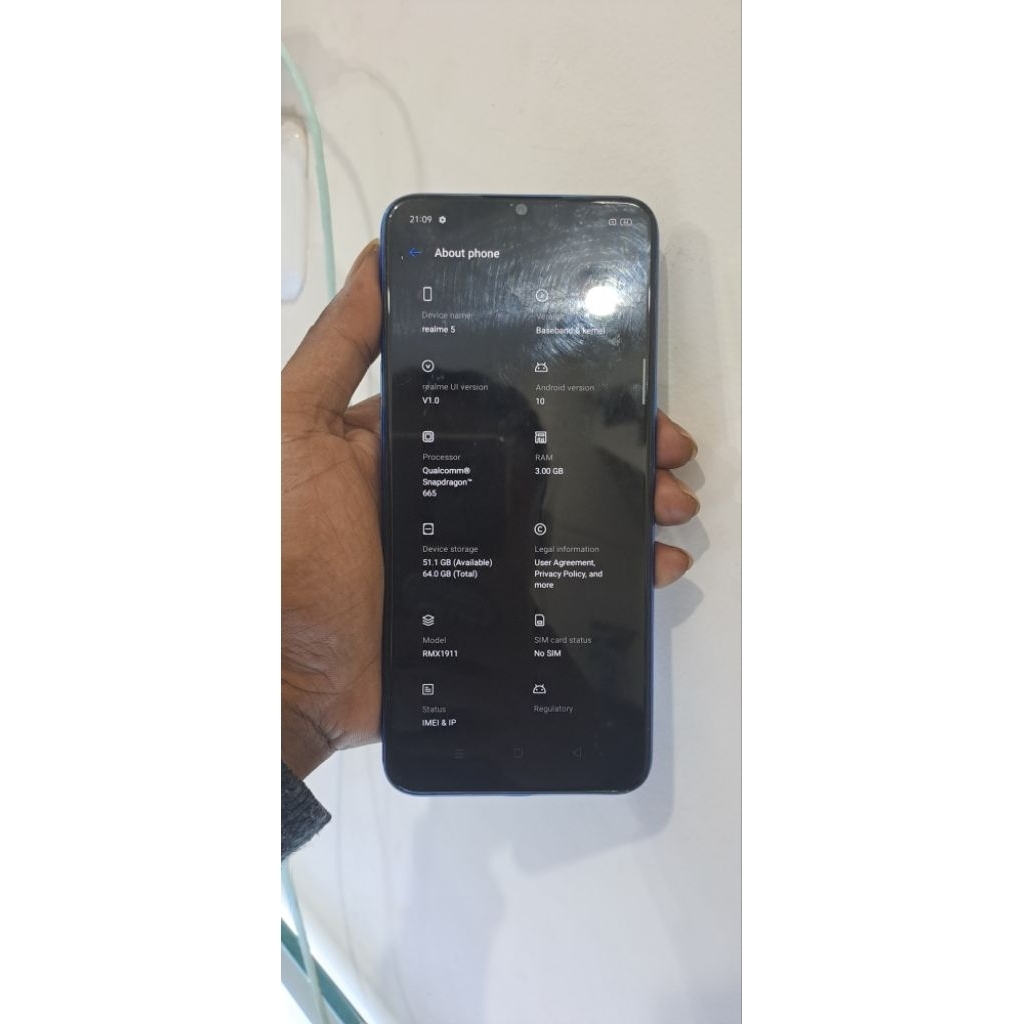 REALME 5 3/64 GB 4G LTE HANDPHONE ANDROID SECOND MURAH