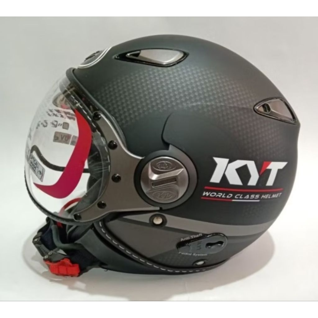 HELM KYT ELSICO CARBON PULL WARNA ORIGINAL