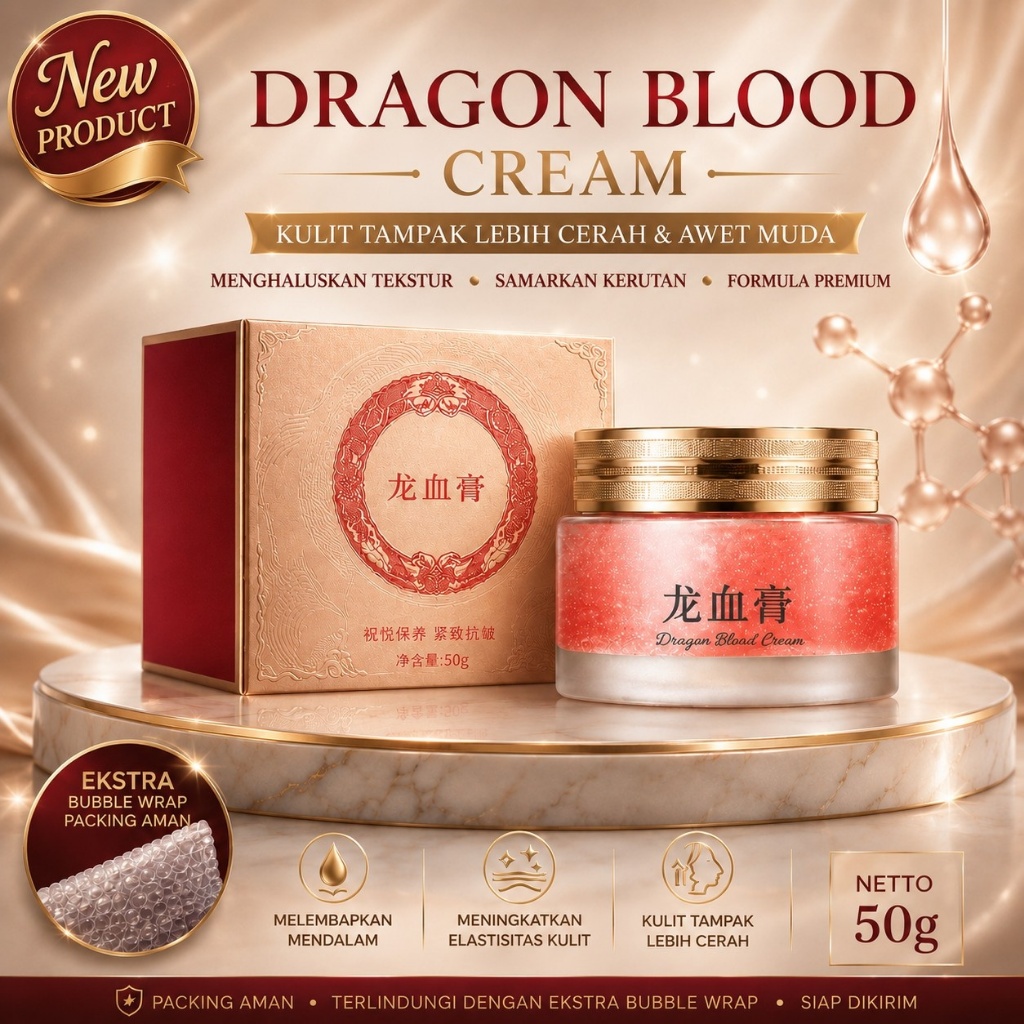 [BPOM ORIGINAL] Dragon Blood Lightening Day & Night Cream