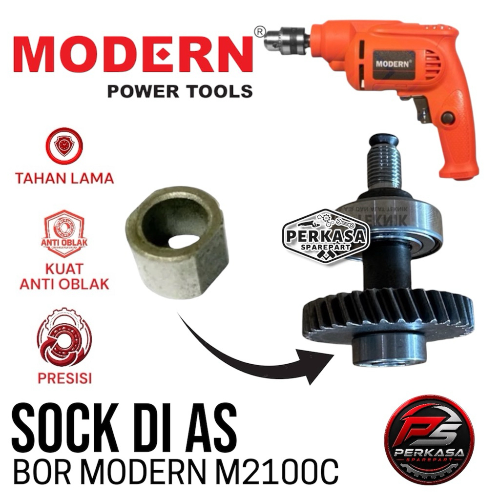 Sock Bor Di Bagian As Bor Modern M2100C Bos Bushing Busing Bosing Bor Modern 10mm M2100 M 2100C 2100