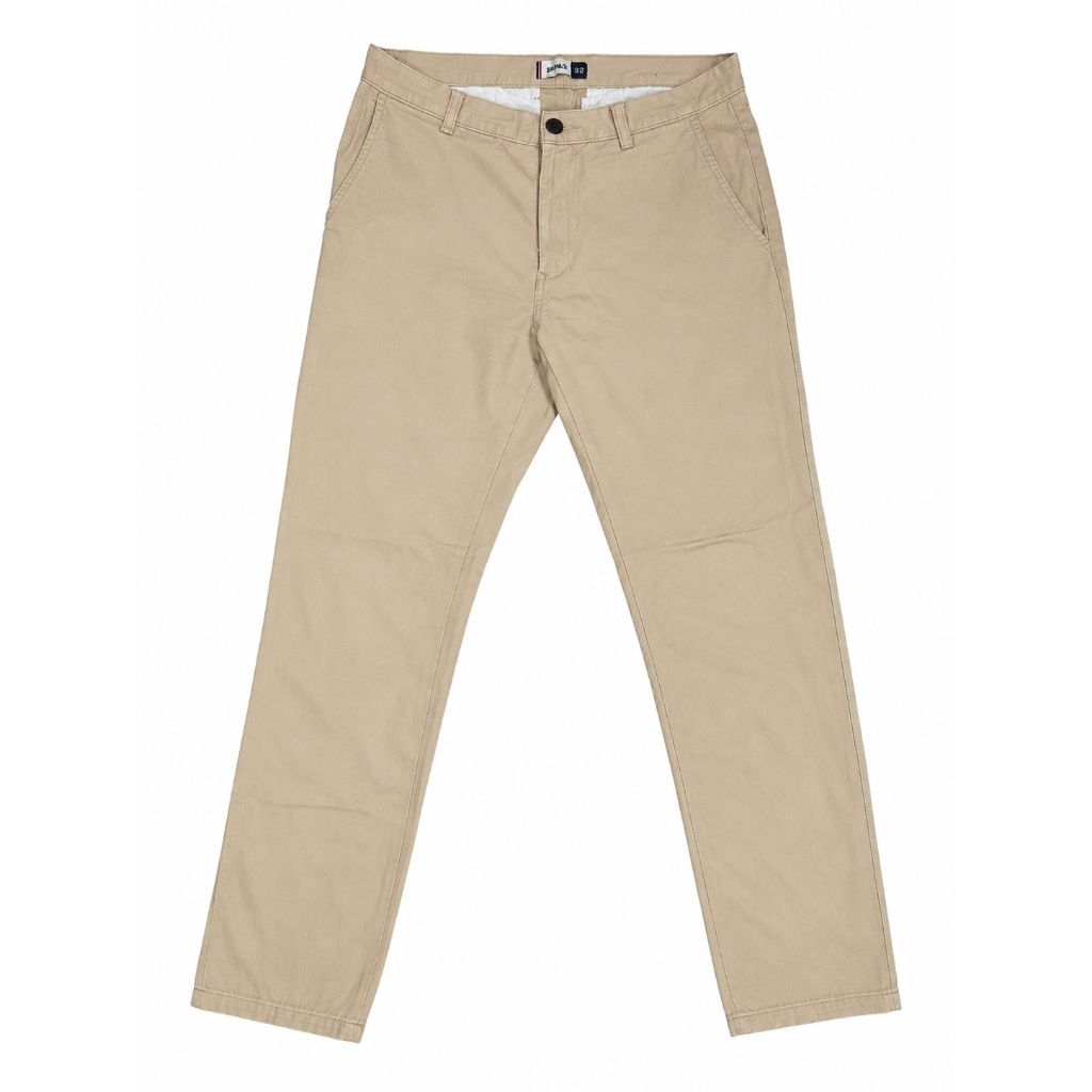 Erigo Chinos Pants Pria Warna Khaki Size 32 | Celana Panjang Casual Original Preloved