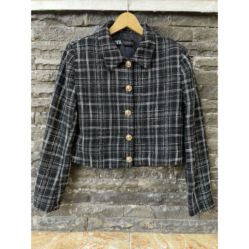 Blazer Tweed ZARA