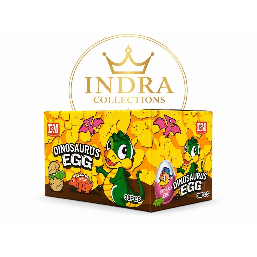 coklat DINOSAURUS EGG ISI 30 PCS PER BOX