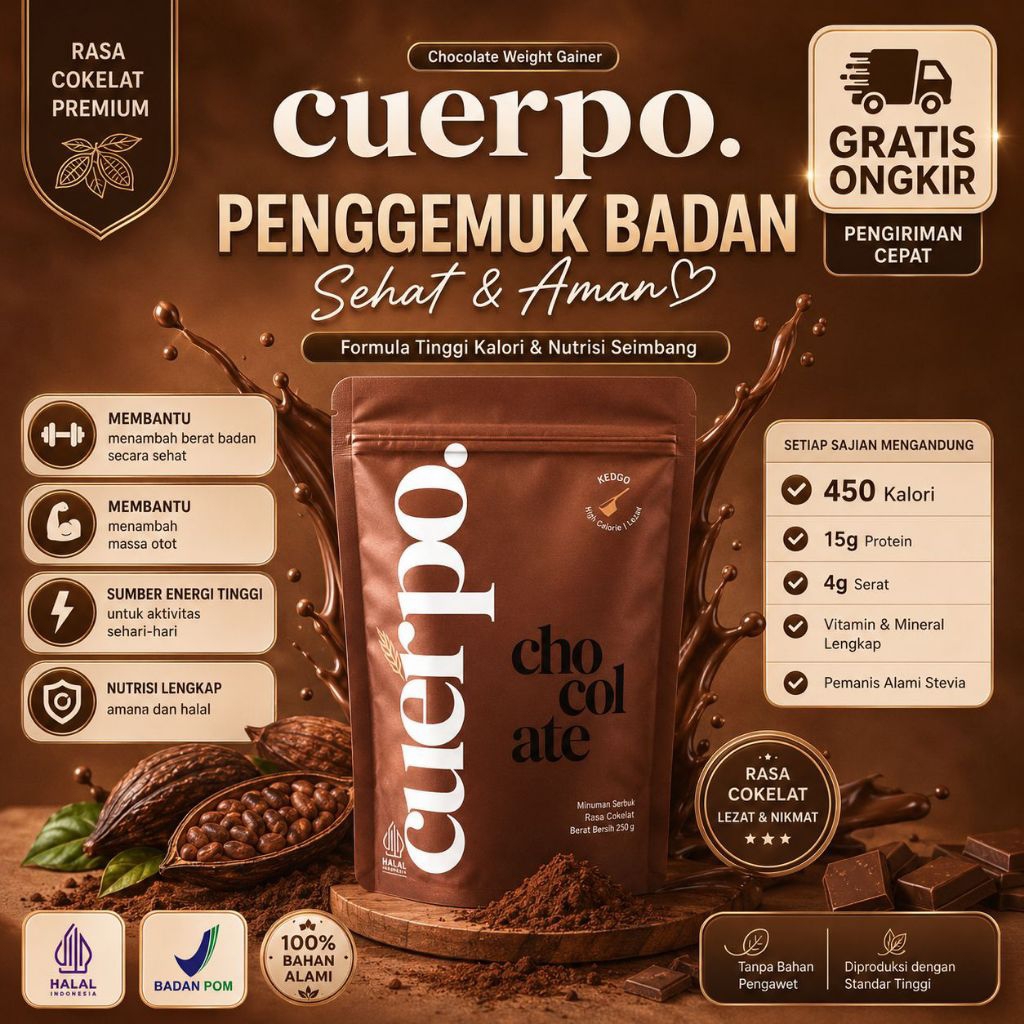 Susu Tinggi Kalori & Kalori 960gm Untuk Penambah Berat Badan
