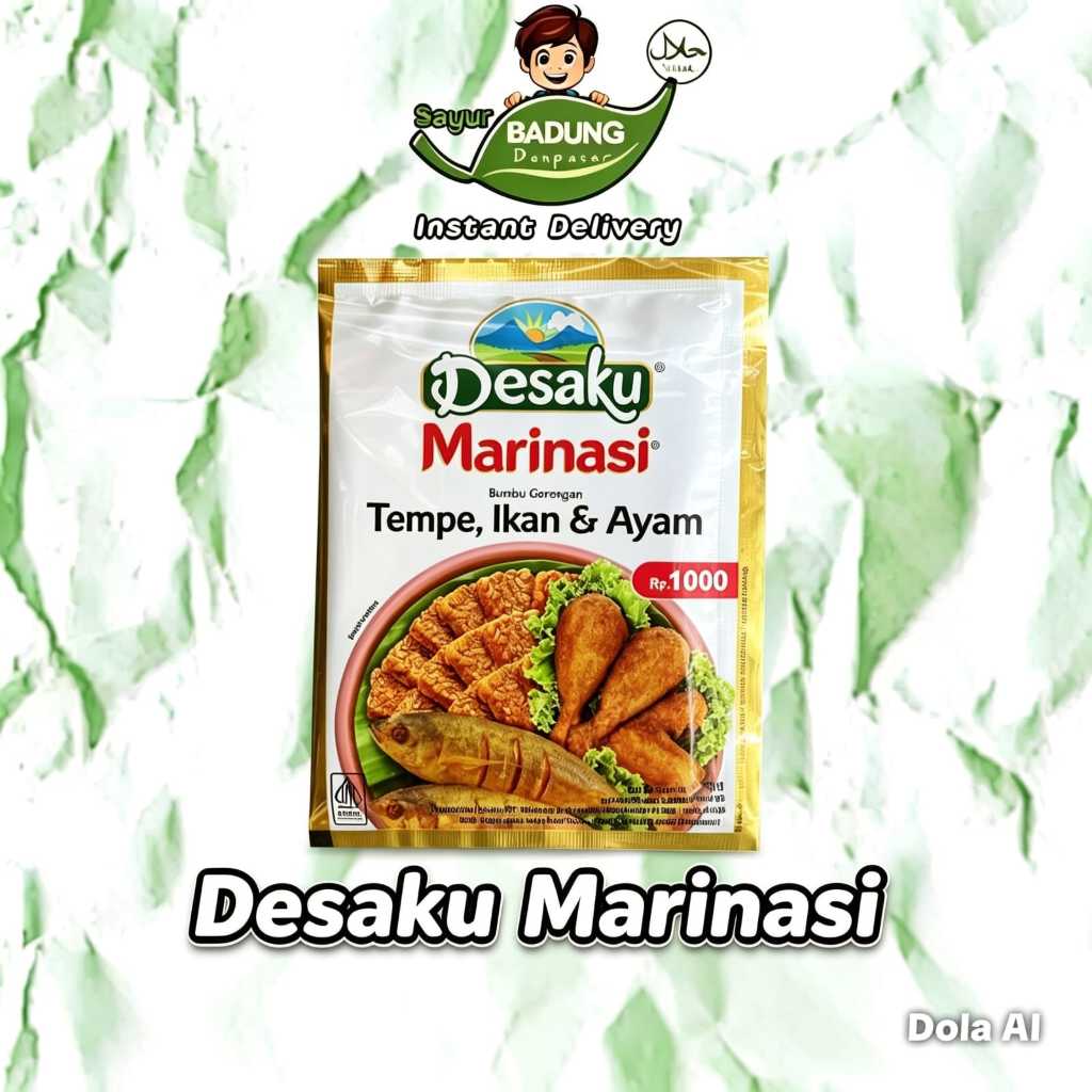 Marinasi Tempe & Ikan Goreng Desaku 15g / Desaku Marinasi