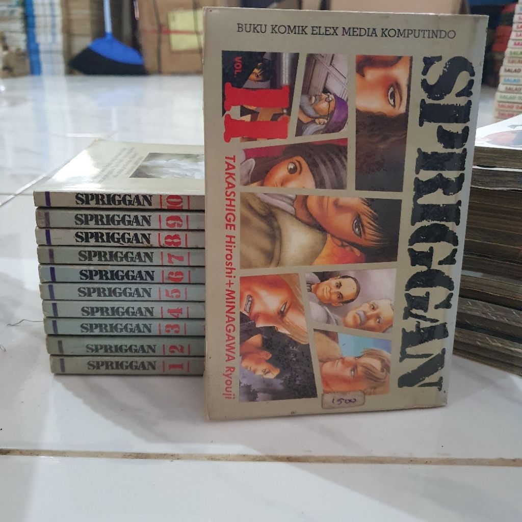 KOMIK SPRIGGAN TAMAT 1-11