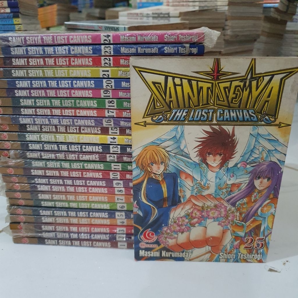 KOMIK SAINT SEIYA THE LOST CANVAS TAMAT 1-25