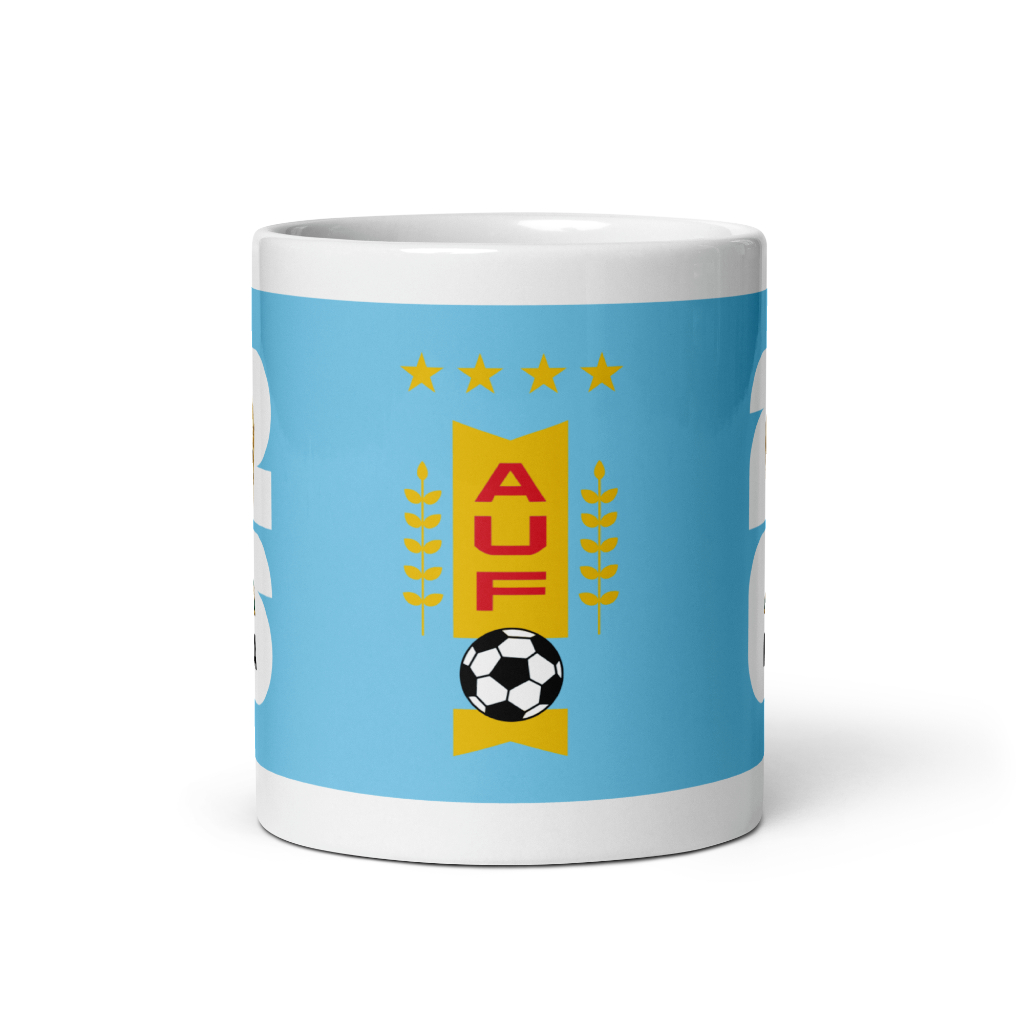 Mug Piala Dunia 2026 Souvenir Mug Custom Gelas World Cup Piala Dunia 2026 Uruguay