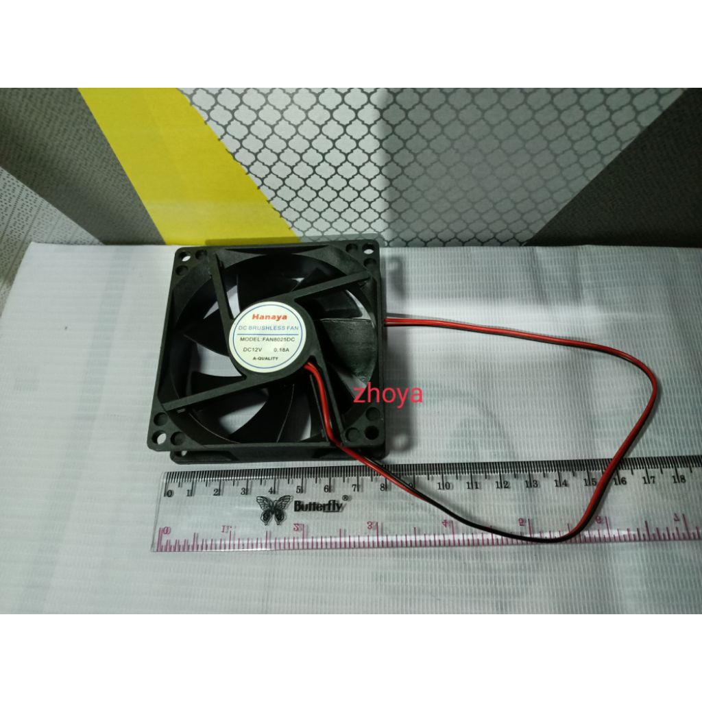 fan dc 8cm 12v/fan DC 8x8