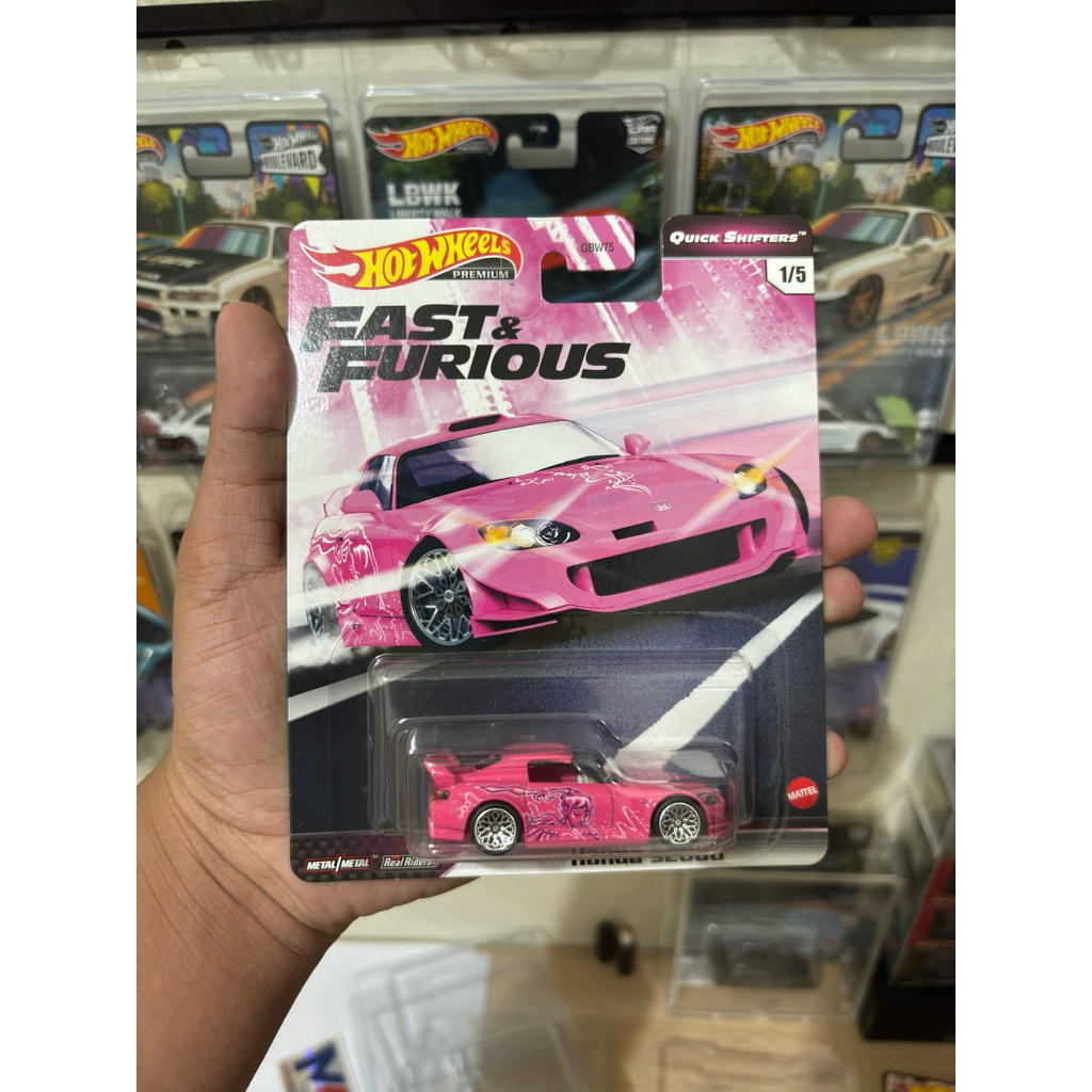 Hot Wheels Premium S2000 Pink