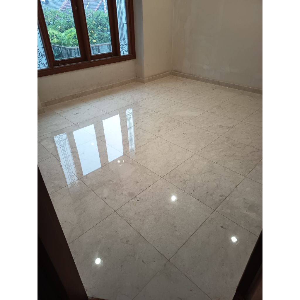 Jasa Poles Lantai Marmer Granit Traso Acian semen dll