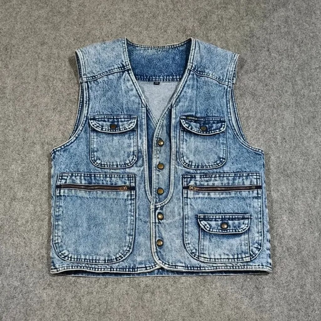 vest rompi jeans TORAICHI size L second