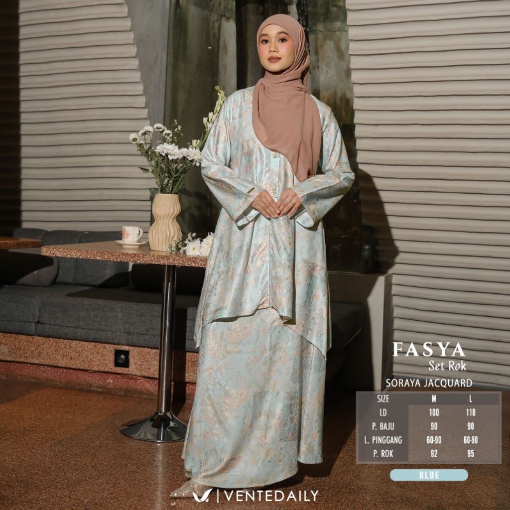 FASYA ONE SET ROK  Original By VENTE Daily