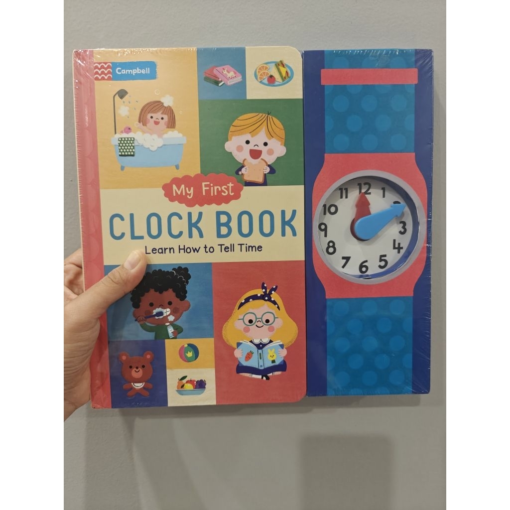 My First Clock Book news segel