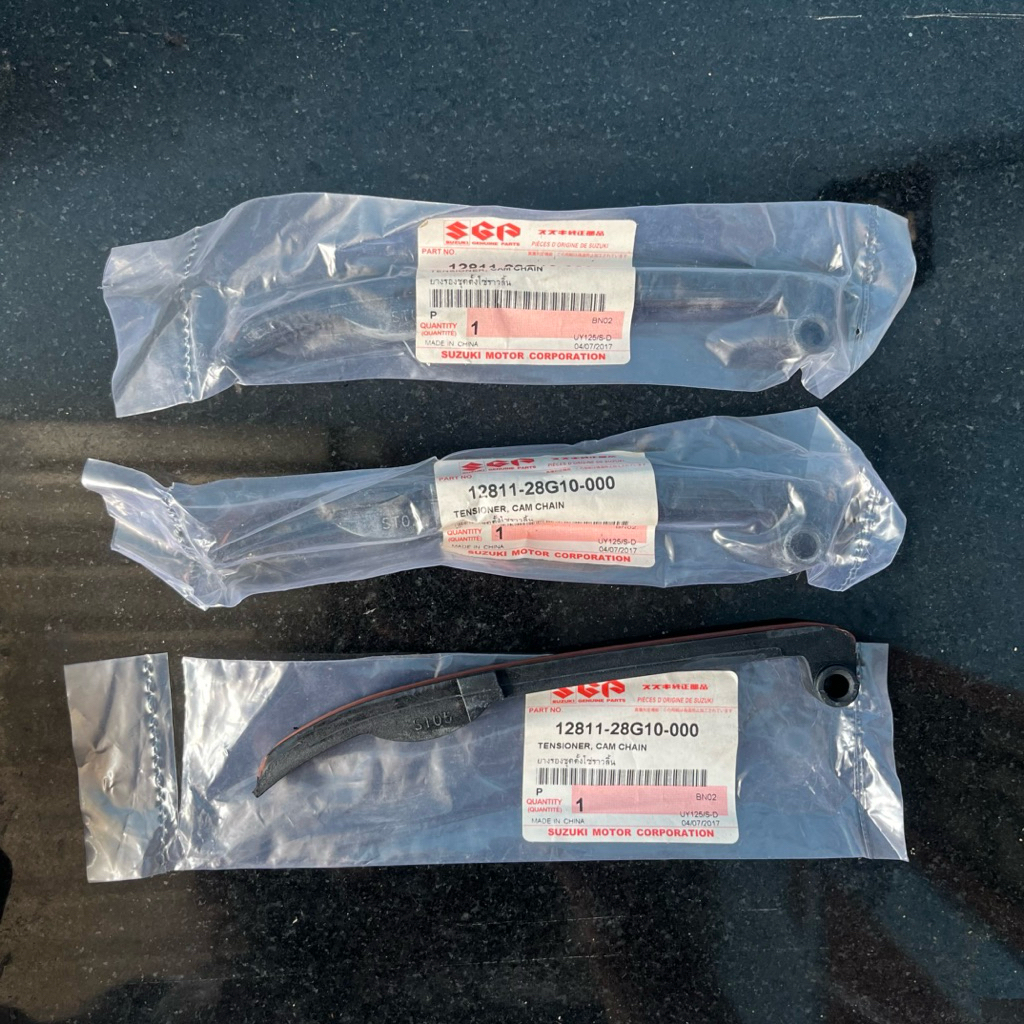 lidah Tensioner bagian atas Suzuki Shogun 125 skywave skydrive spin hayate original 12811-28G10-000