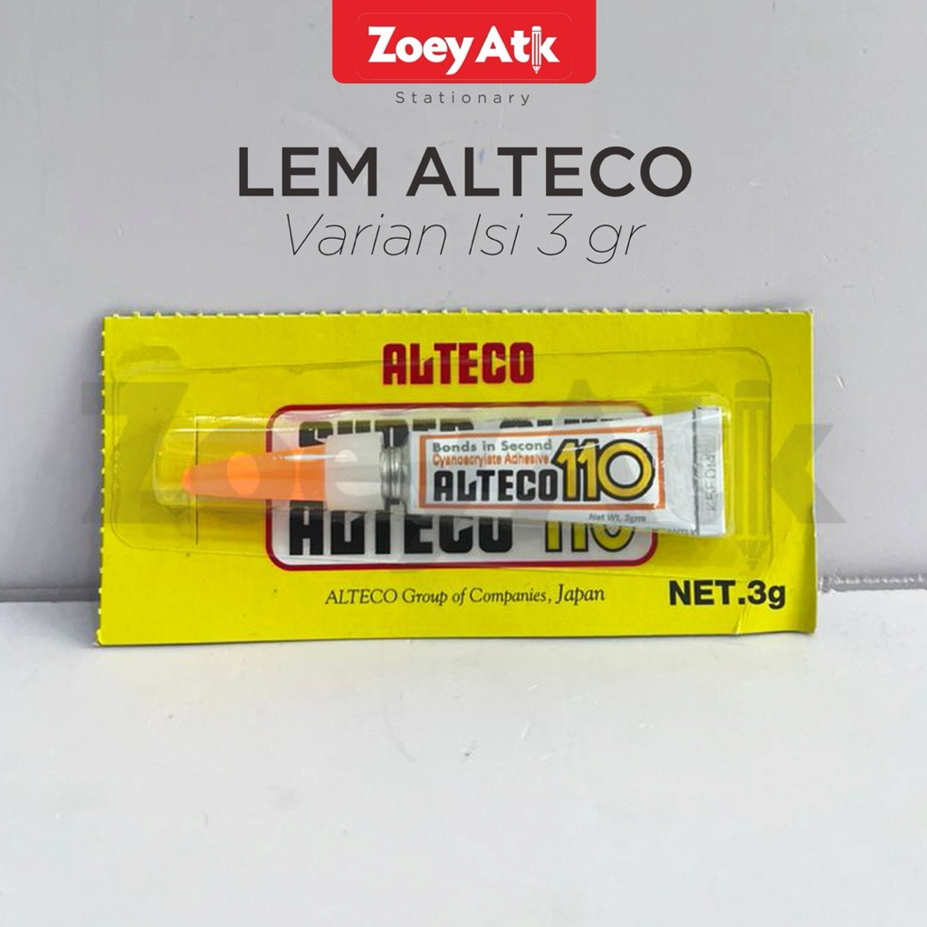 Lem alteco/ Lem super glue Alteco 110 3gr/ lem super kuat alteco