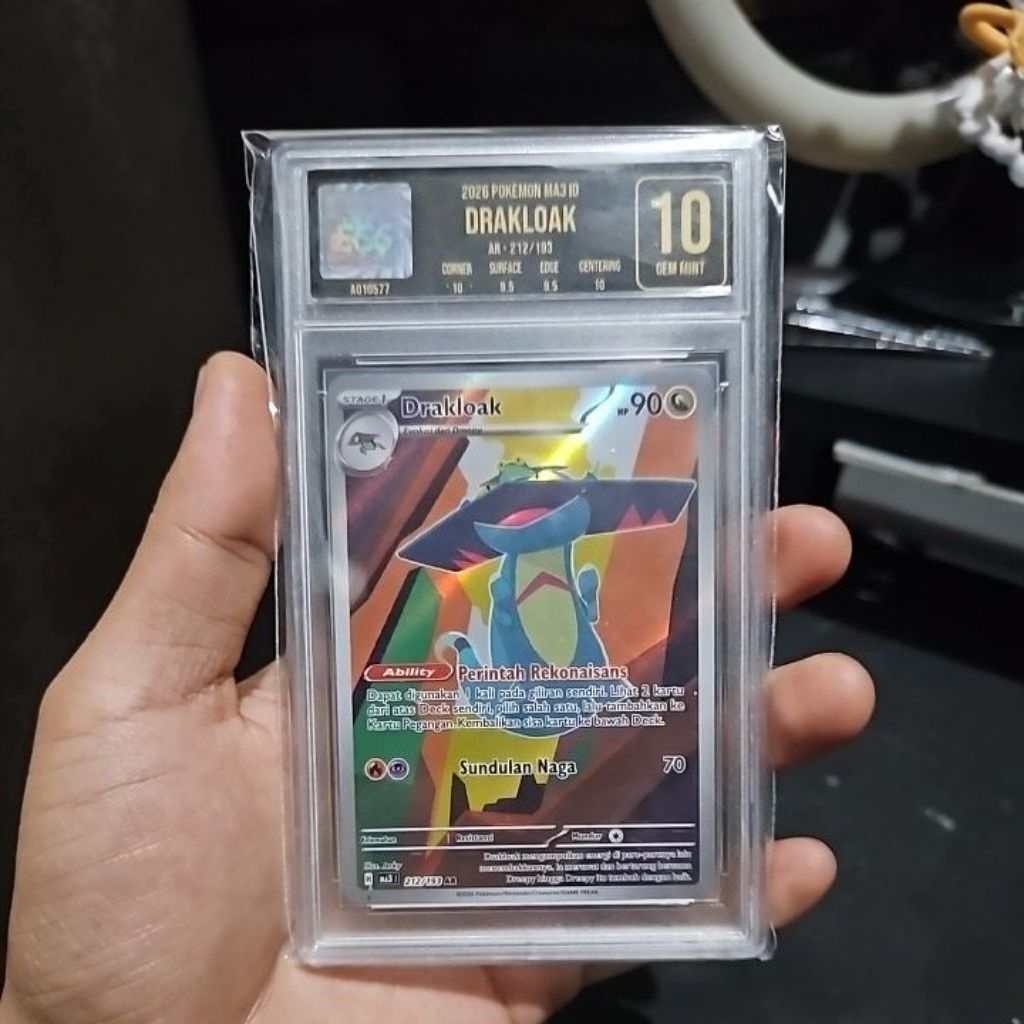 DRAKLOAK EGS 10 KARTU POKEMON