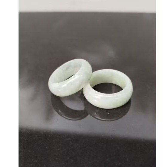 NATURAL RING GIOK BATU ICE JADE ACEH