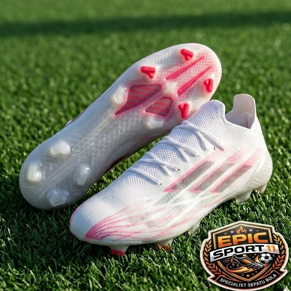 TERLARIS Sepatu Bola X Speedflow .1 FG Meteorite Pack Original Lapangan sintetis rumput