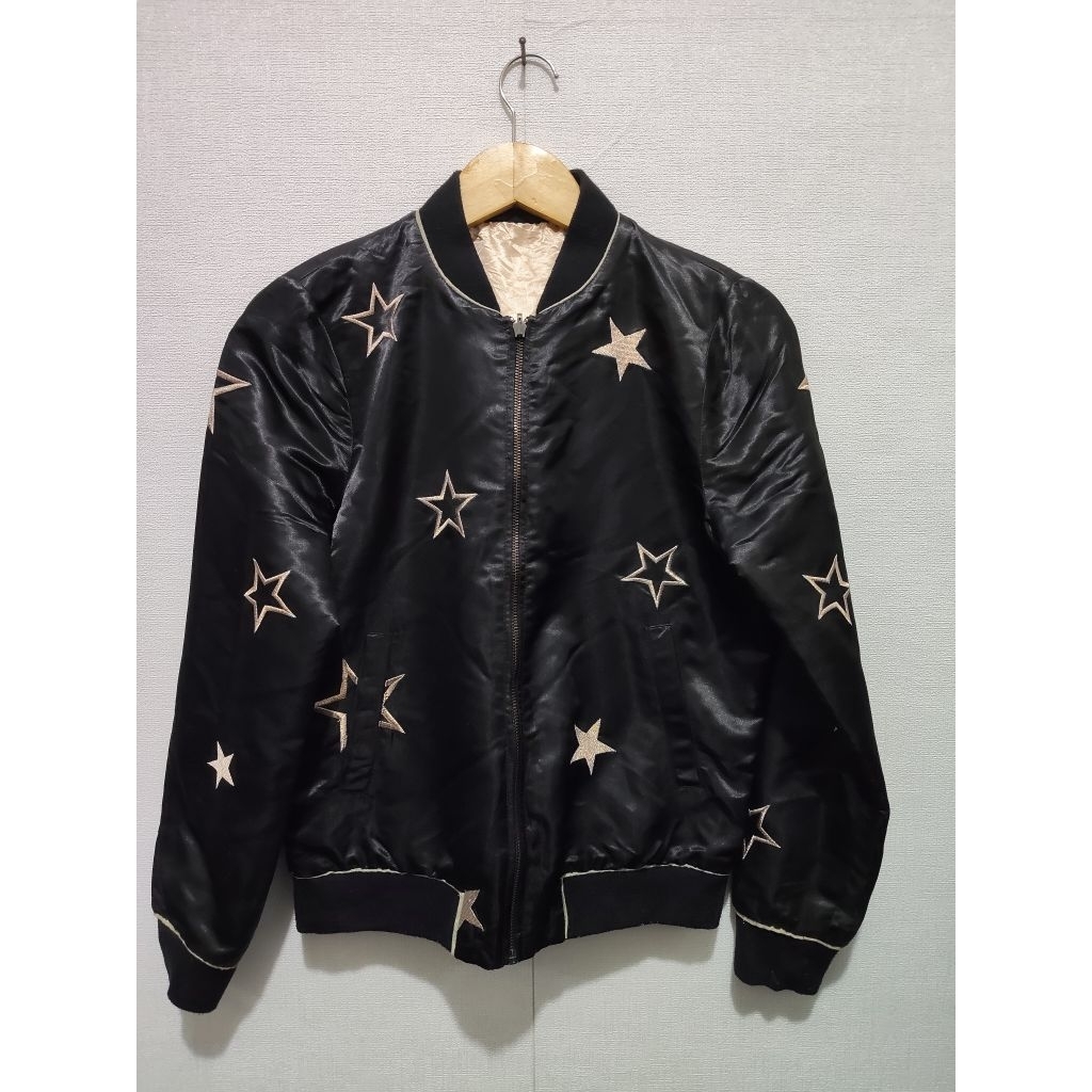 Varsity reversible Stradivarius zara