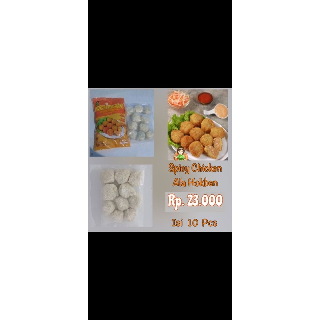 Spicy chicken (ala HokBen)