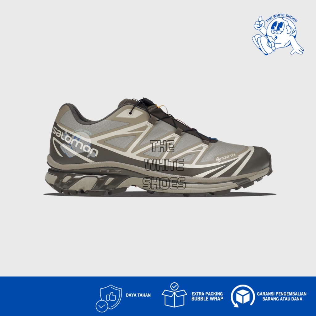 Sepatu Salomon XT-6 Gore-Tex Vintage Khaki