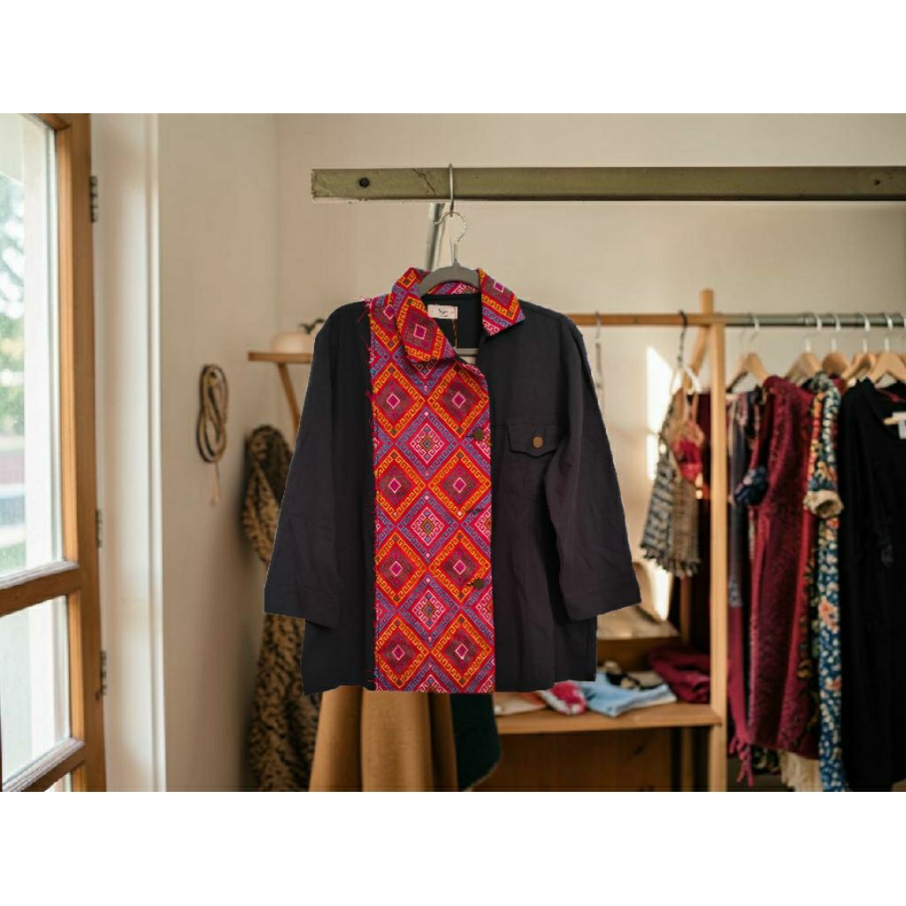 Jaket Tenun Buna NTT