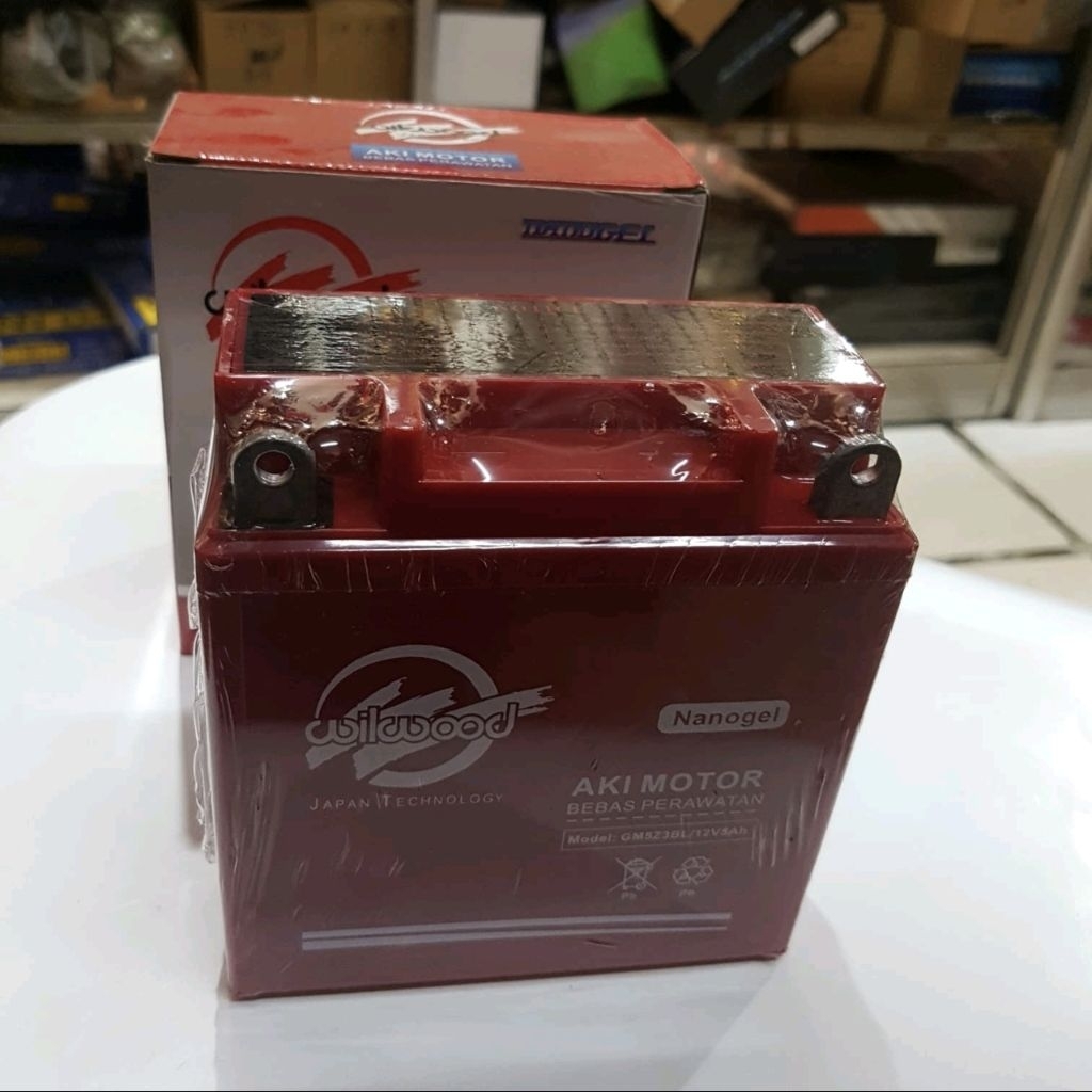 Aki Motor Supra GM5Z Jupiter Aki Kering